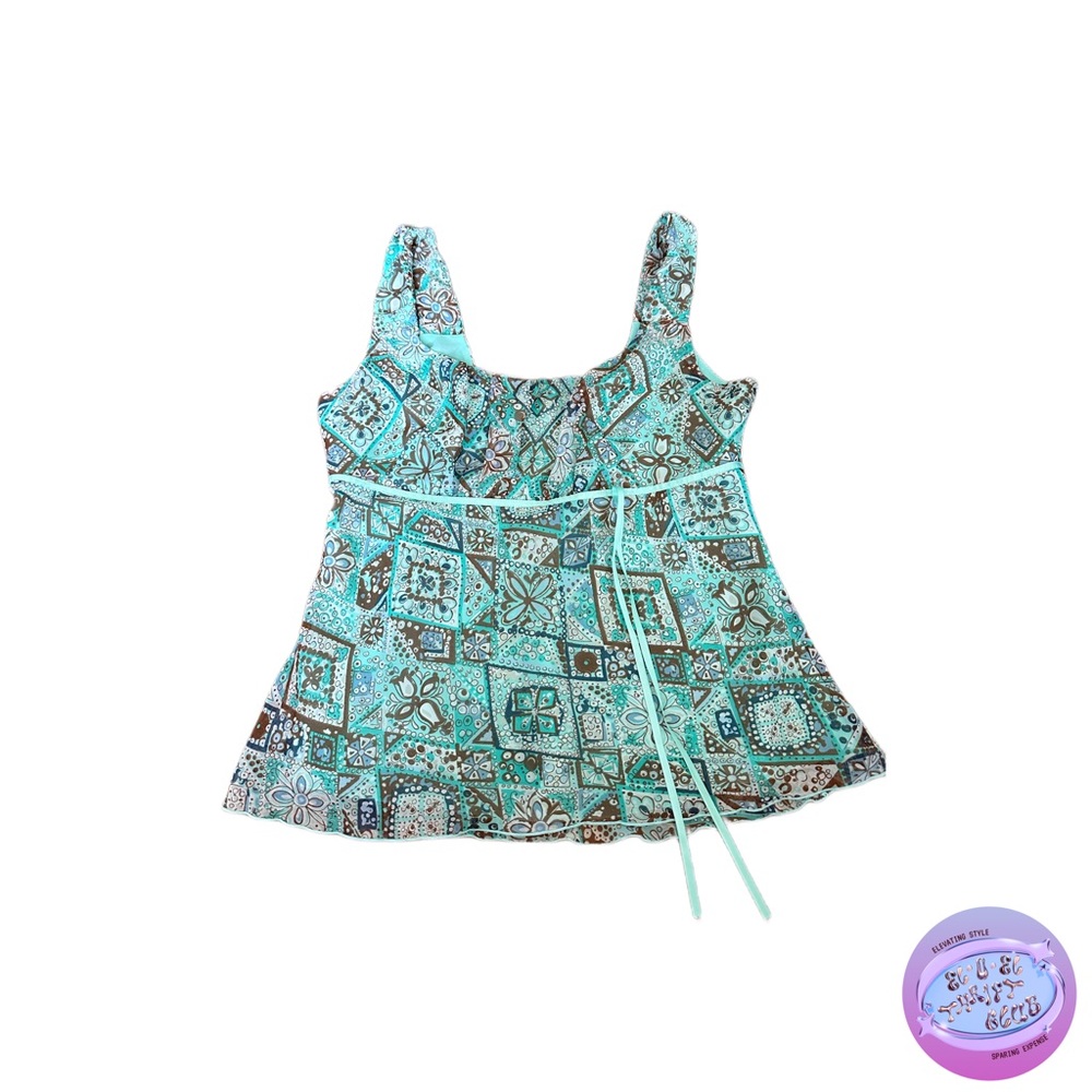 Y2K Mandala Top
